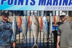 Red snapper fish charter catch